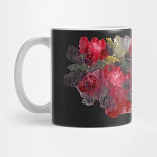 Rose Bouquet Oil Painting Mug